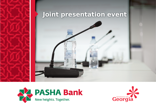 PASHA Bank and Georgian National Tourism Agency will host joint presentation event