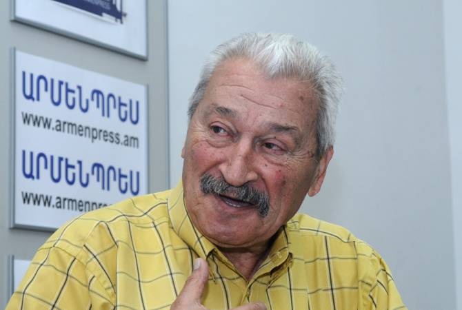 "I'm a journo as long as I'm breathing" ARMENPRESS's very own L. Azroyan celebrates 82nd birthday