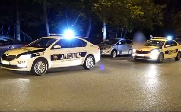 Police fine taxi driver and his accompanying person in Tbilisi for violating isolation and quarantine rules