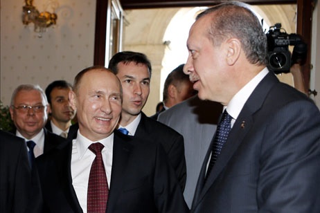Putin and Erdogan down play differences over Syria