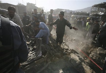 Blast in Afghanistan