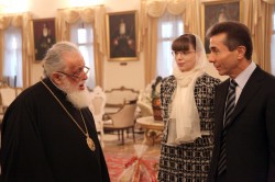 Georgian Patriarch hosted Bidzina Ivanishvili