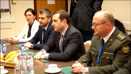 Defence Minister of Georgia meets NATO and EU defence representatives in Brussels