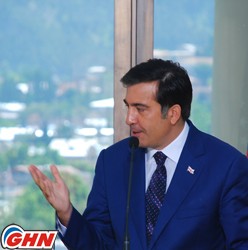  Saakashvili: Peacekeeping operation in Afghanistan is a question of our dignity