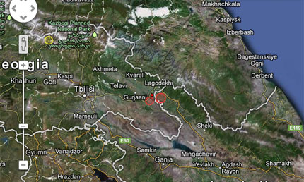 Moderate quake hits Georgian territory