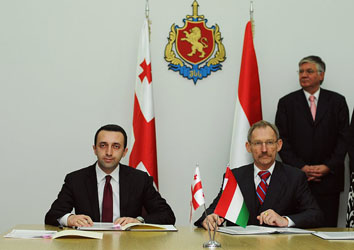 Georgia’s Minister of Internal Affairs visiting Hungary