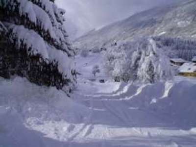 Heavy snowfall in Adjara region 