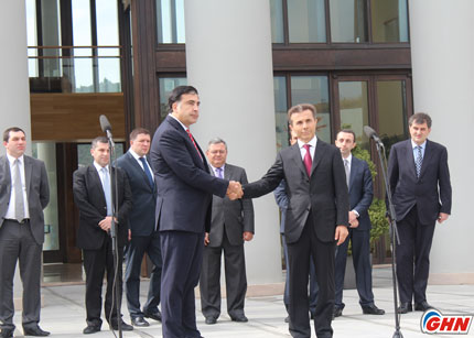 Meeting between Saakashvili and Ivanishvili is over