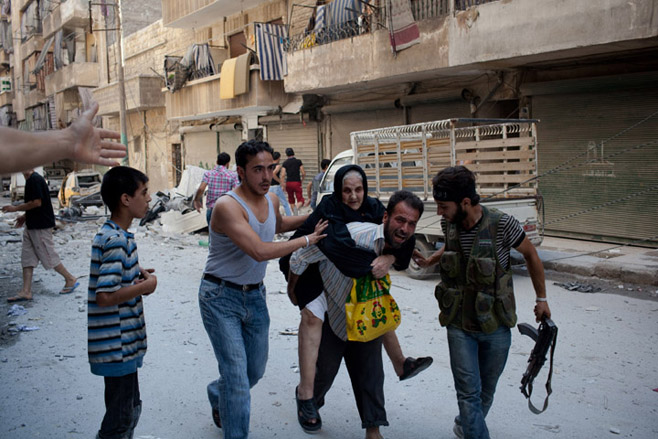 More deaths and destruction in Aleppo