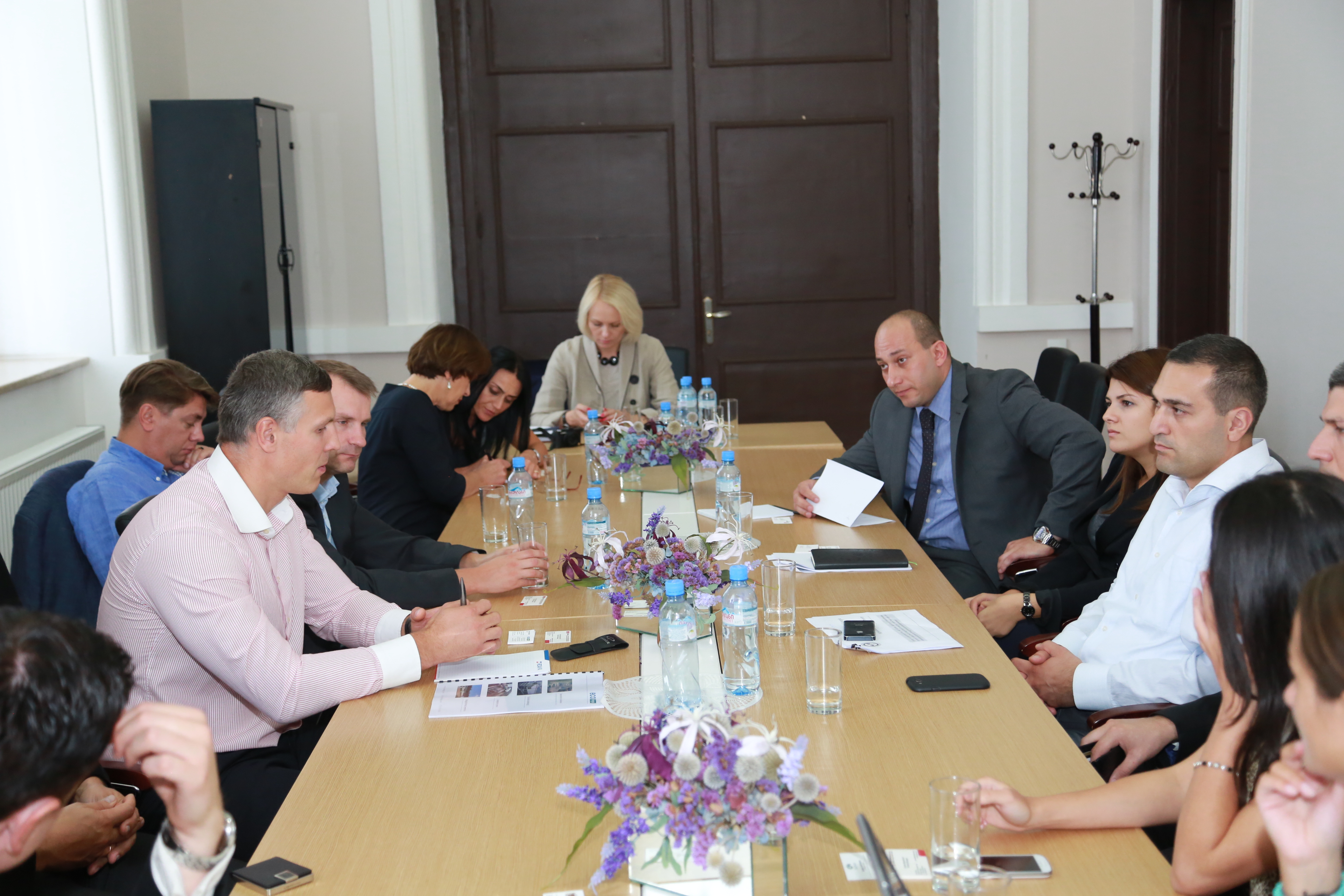 A meeting with Lithuanian businessmen has been held at the Georgian Foreign Ministry