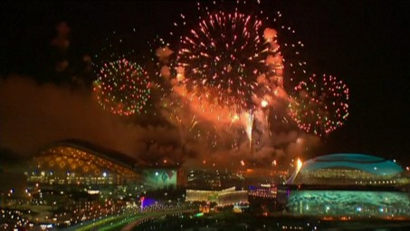 Winter Olympics open with glittering ceremony