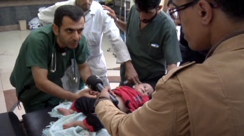 Innocent suffer as violence and hunger stalks Aleppo