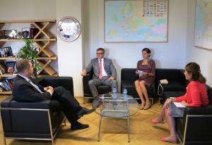 Meeting of Alex Petriashvili with the Ambassador of the Republic of Poland to Georgia