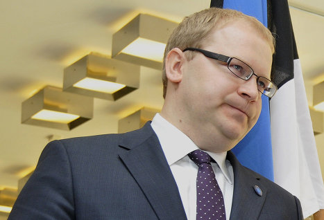 Foreign Minister of Estonia visiting Georgia