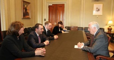 Georgia`s economics discussed during Georgian PM and US Representative Steny Hoyer meeting