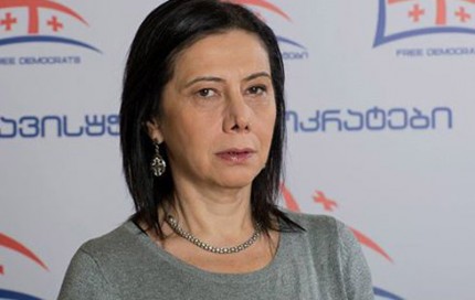  Nino Goguadze calls the information about possibility of creation of the coalition by Irakli Alasania, Davit Bakradze and Nika Rurua as rumor