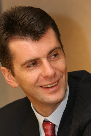 Mikhail Prokhorov -Russia`s era of managed democracy is over
