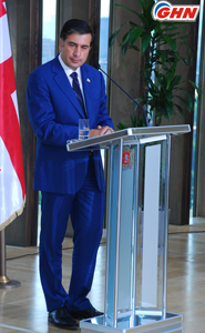 Saakashvili, Ashton discuss EU-Georgia relationships in Batumi