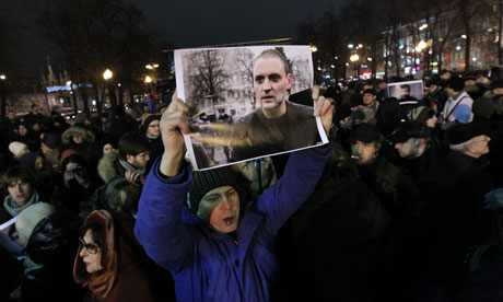 Moscow protest for jailed activist passes off peacefully