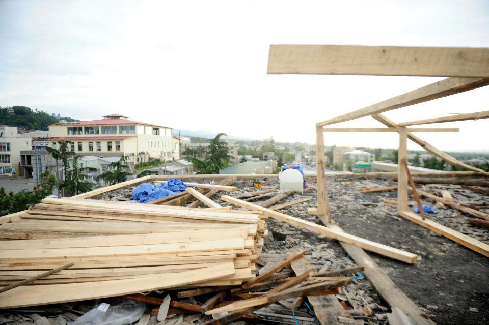 Damage elimination works continue in Kakheti