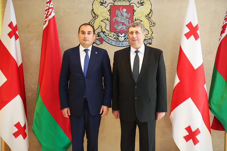 Dmitri Kumsishvili met with Belarusian counterpart