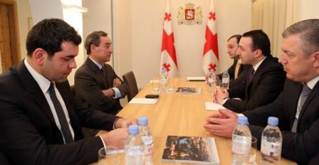 Prime Minister of Georgia met with the Executive Director of LAFARGE 