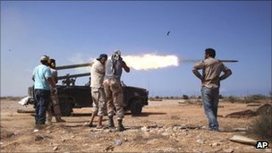 Libya NTC interim forces launch Sirte attack