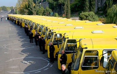 Municipal bus drivers are on strike
