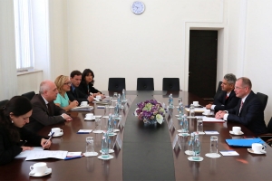 The Georgian First Deputy Foreign Minister has met the Member of Group of the Progressive Alliance of Socialists and Democrats in the European Parliament