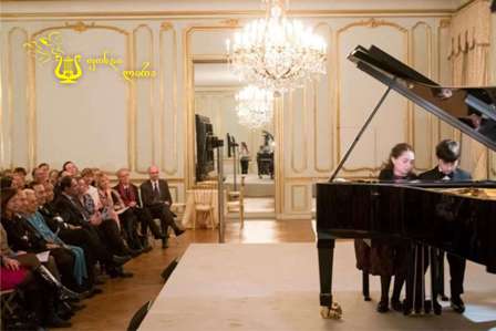 Elisso Bolkvadze`s charity fund ``Lyra`` presents Georgian talents in Paris