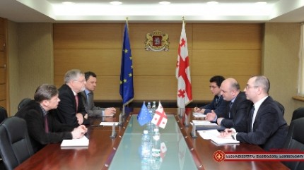 The Minister of Defense met Herbert Salber 