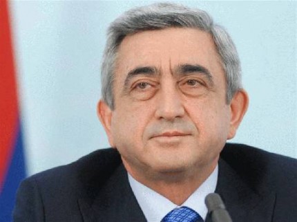 Serzh Sarkisian threatens Azerbaijan with readiness for war