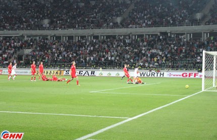 Georgia beats Belarus 1:0 in football
